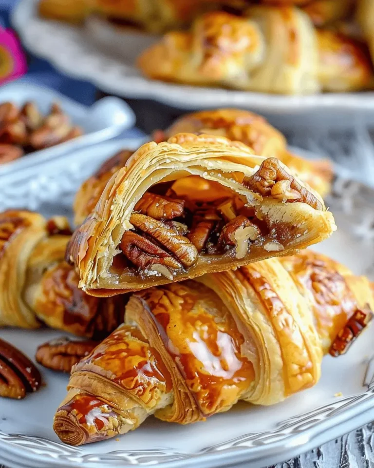 Pecan Pie Crescents