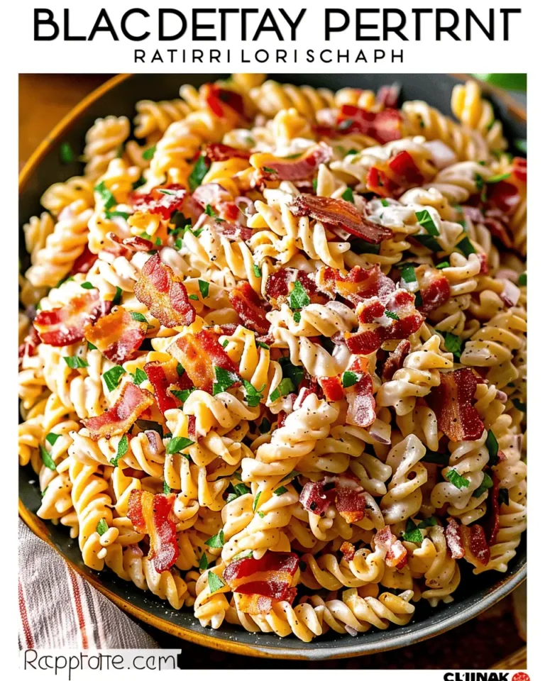 Creamy Bacon Ranch Pasta Salad