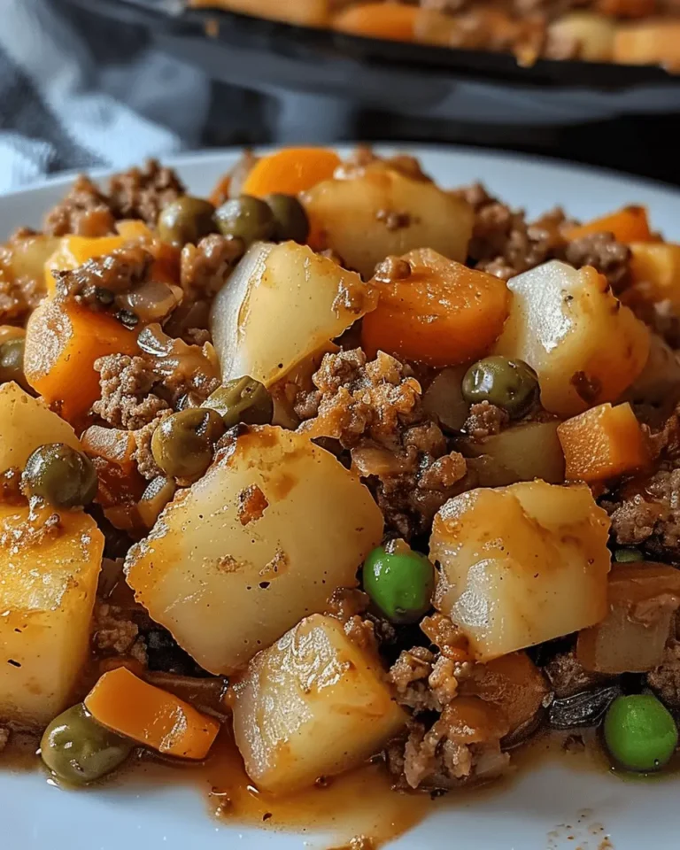 Hobo Casserole with Ground Beef