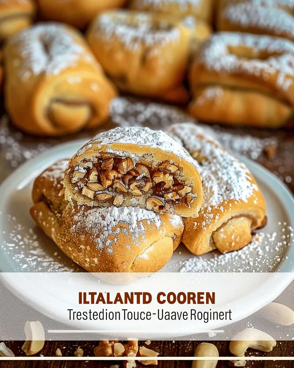 ITALIAN NUT ROLL COOKIES