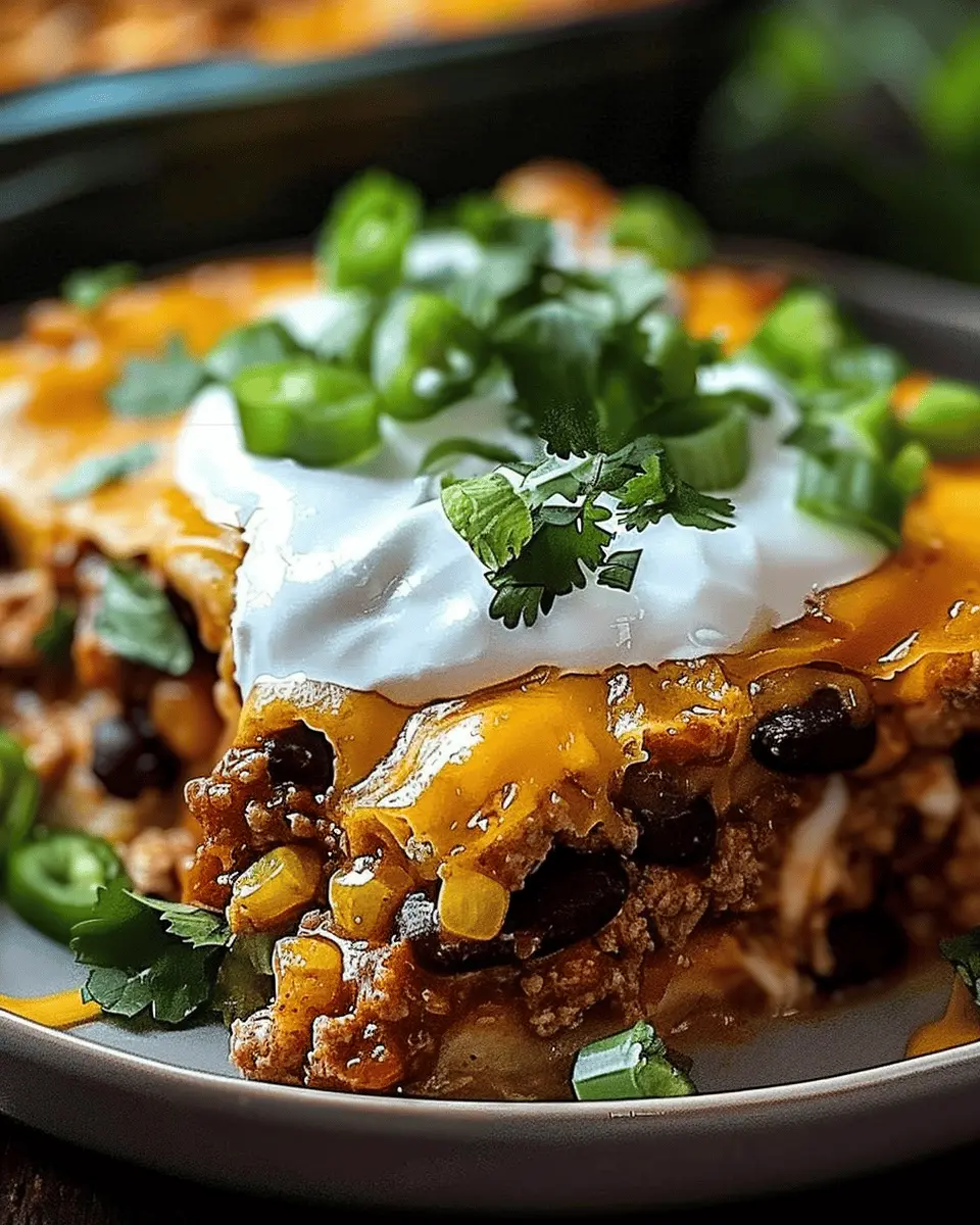 Baked Burrito Casserole