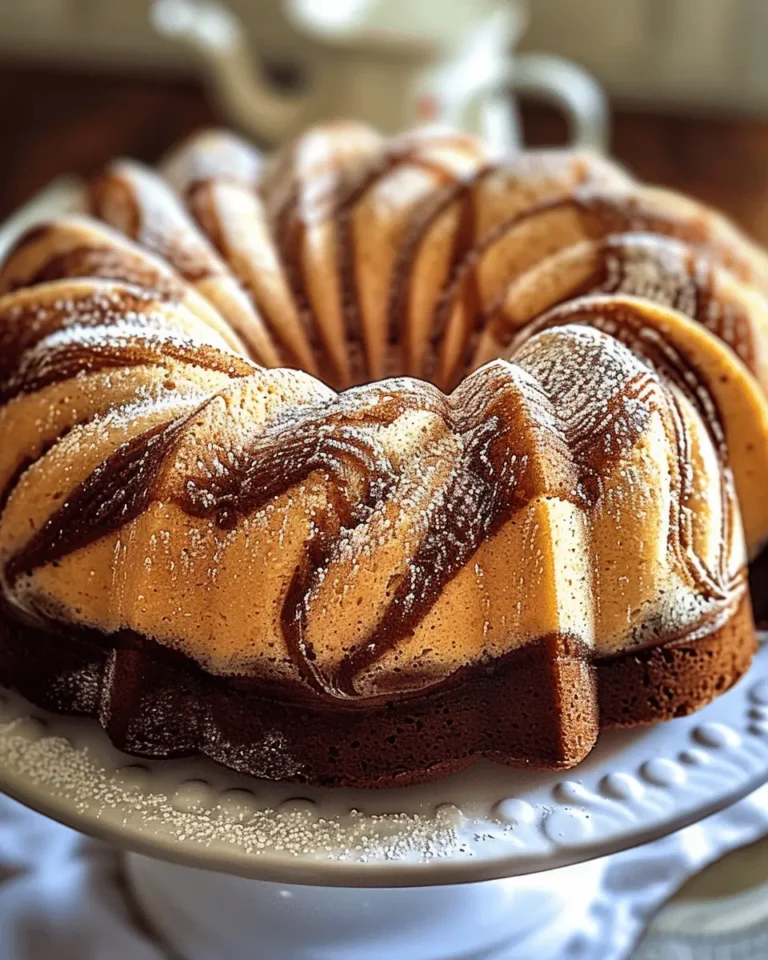 Cinnamon Swirl Bundt Cake