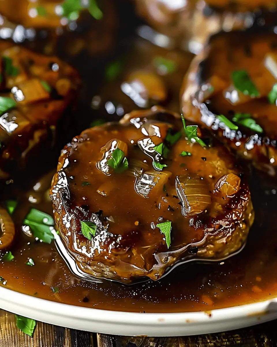 Bobby Flay Salisbury Steak