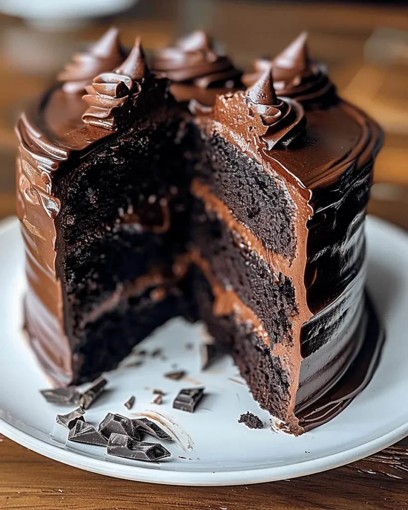 Best Double Chocolate Cake