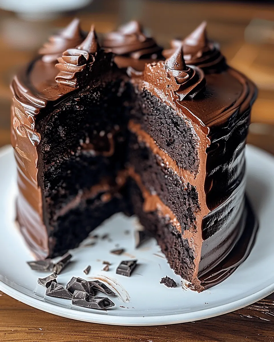 Best Double Chocolate Cake