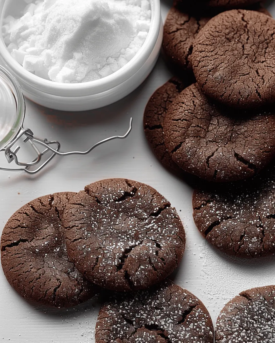 Chocolate Sugar Cookies