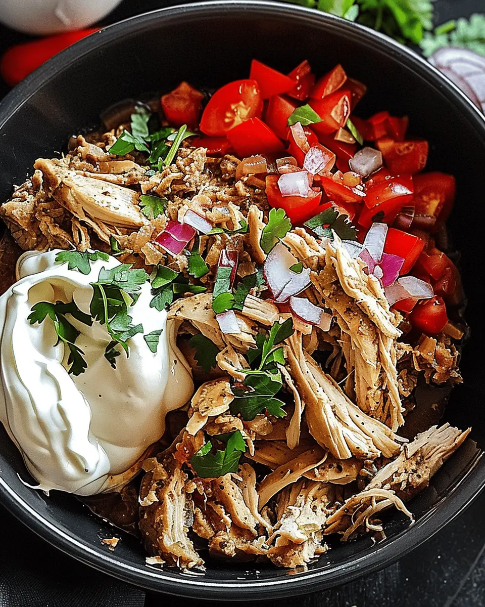 Slow Cooker Chicken Shawarma