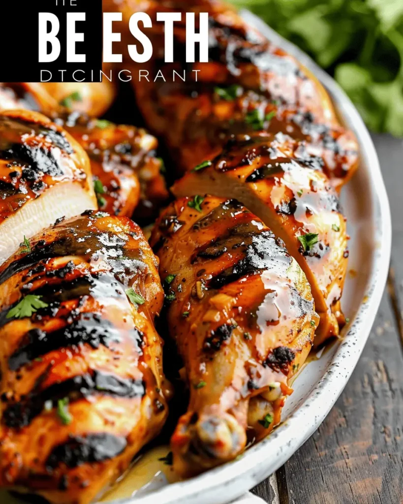 The BEST Chicken Marinade