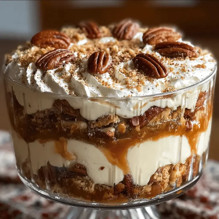 Pecan Pie Cheesecake Trifle