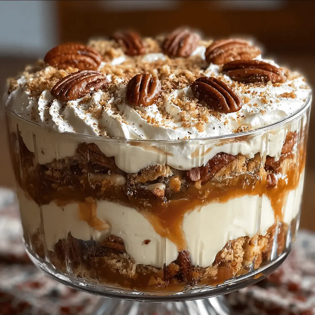 Pecan Pie Cheesecake Trifle