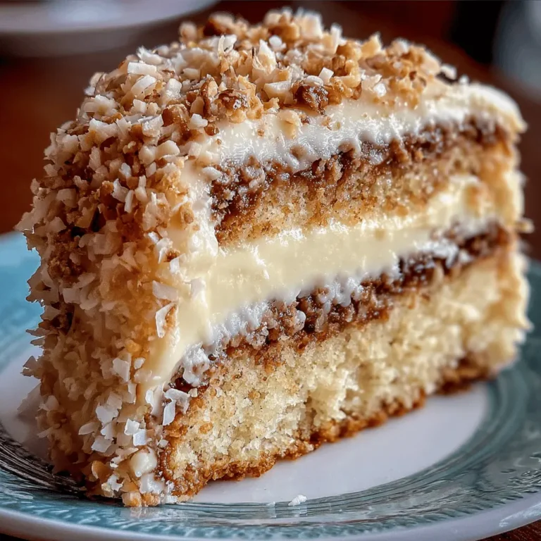 White German Chocolate Cake