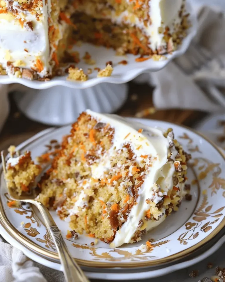 To Die For Carrot Cake