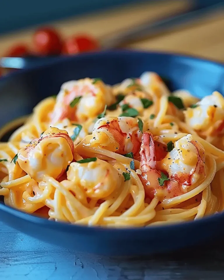 Creamy Lobster Spaghetti
