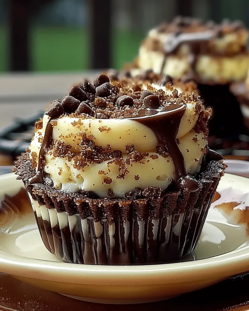 Loaded Brownie Cheesecake Cups
