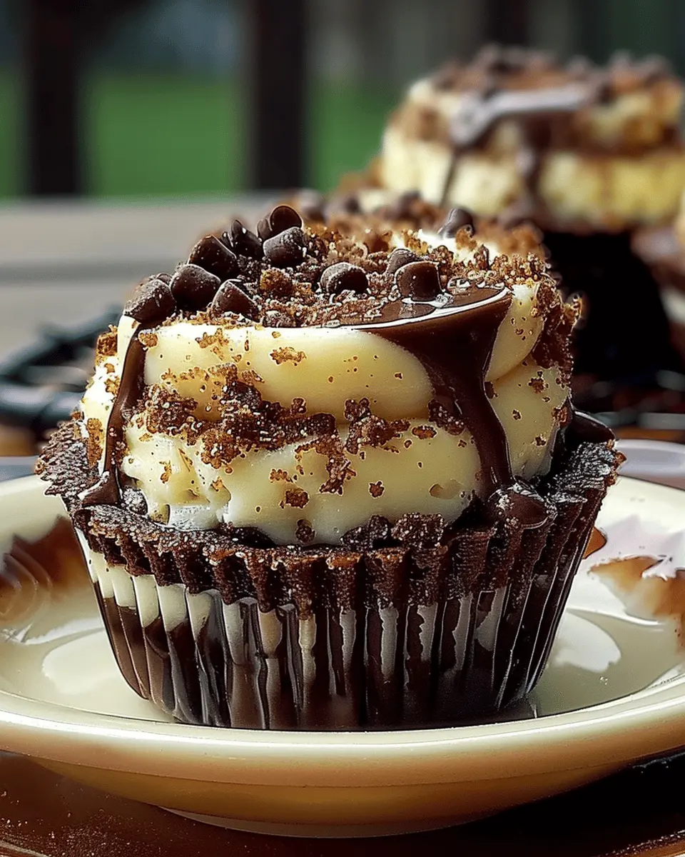 Loaded Brownie Cheesecake Cups