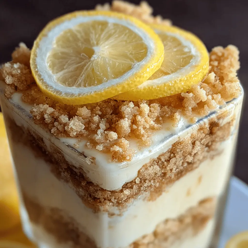 Sugar Cookie Lemonade Crumble