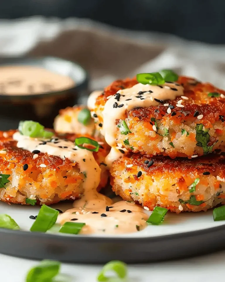 Asian Style Tuna Cakes with Spicy Mayo