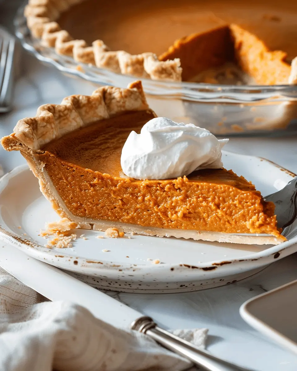 Creamy Sweet Potato Pie Recipe