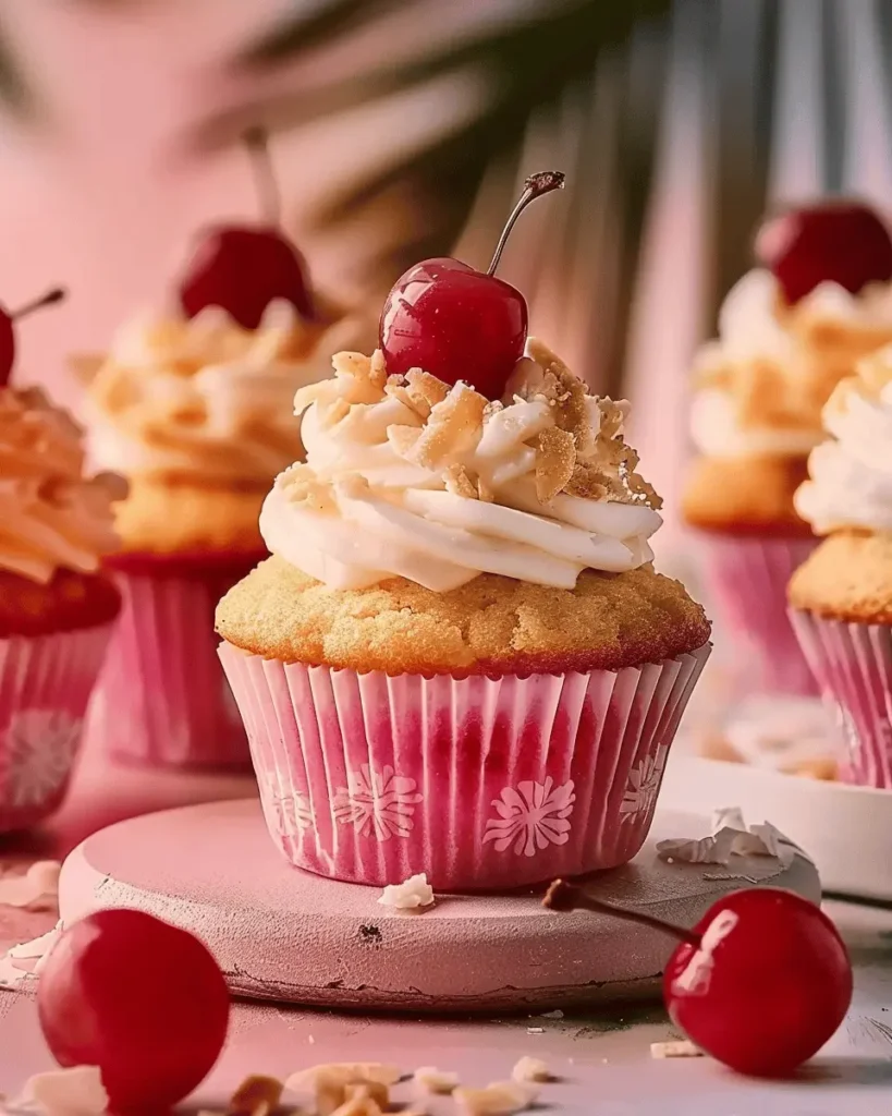 Bahama Mama Cupcakes