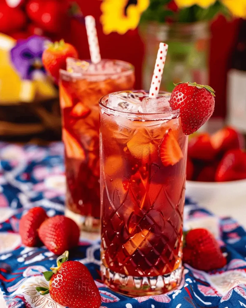 Strawberry Sweet Tea