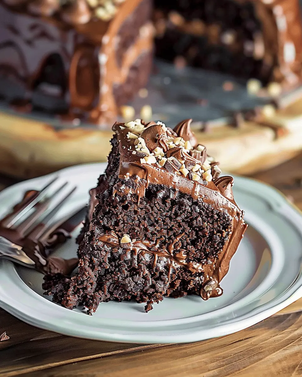 Irresistible German Chocolate Cake