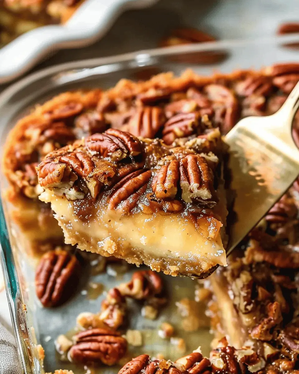 Pecan Pie Dump Cake