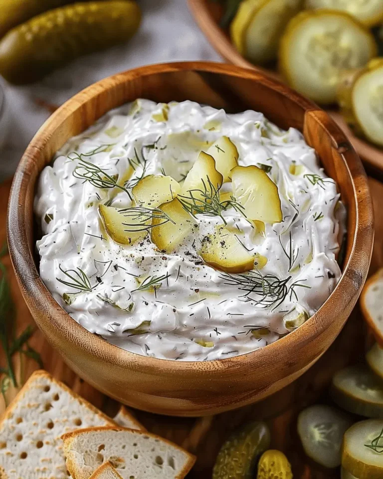 Dill Pickle Dip Recipe