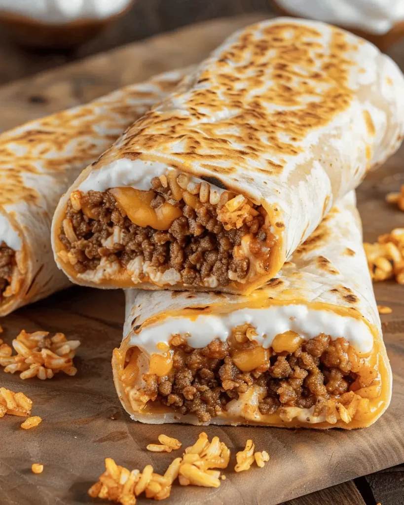 Taco Bell Quesarito Cheesy
