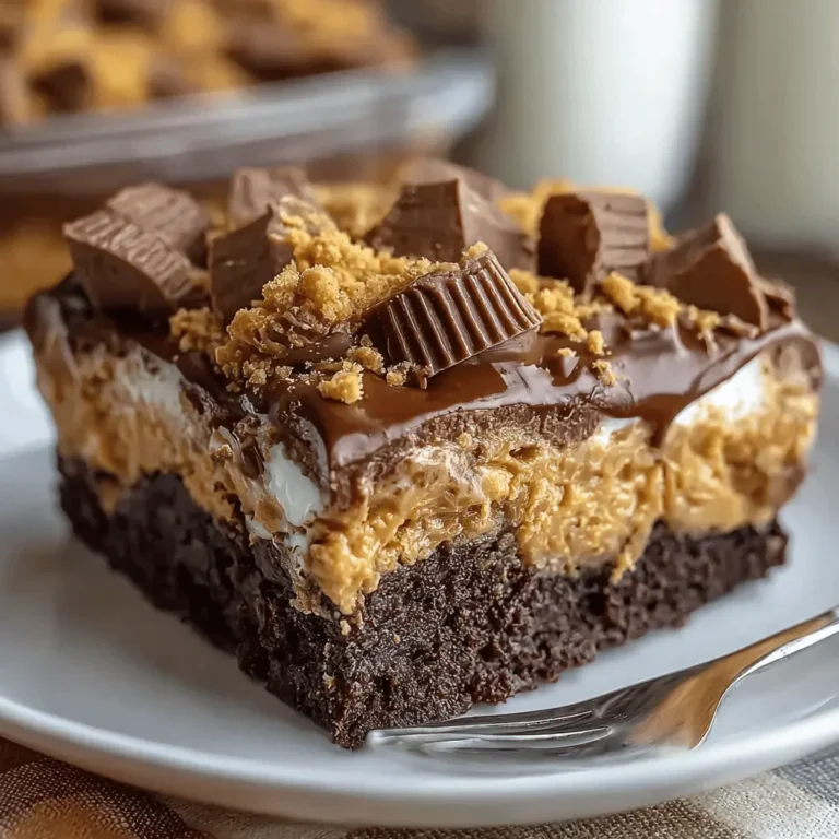 Peanut Butter Cup Dump Cake