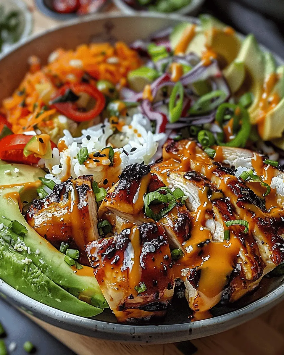 Spicy Maple Chicken & Coconut Rice