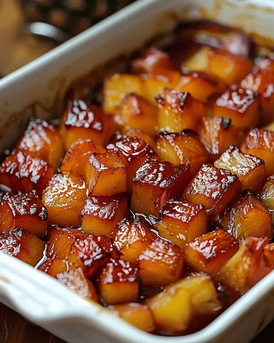 Brown Sugar Pineapple Ham Bake