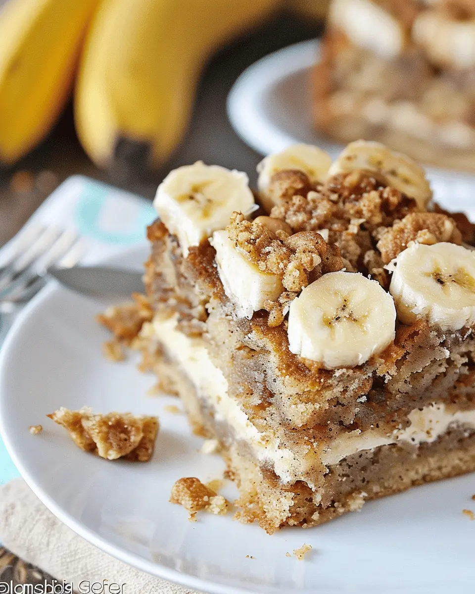 Banana Bread Coffee Cake