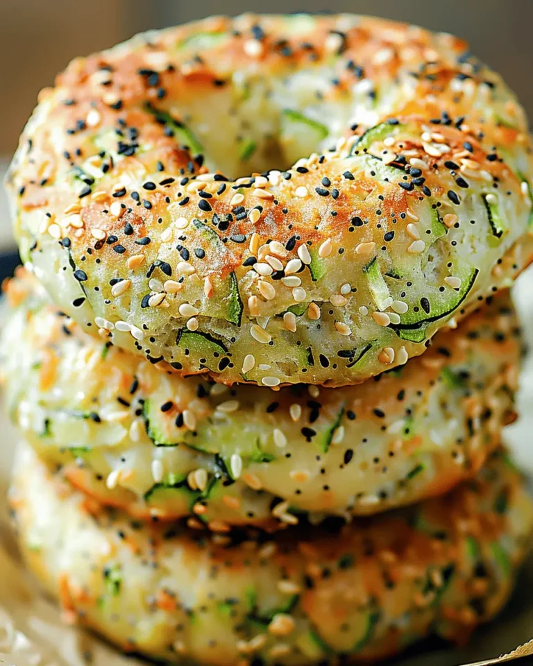 Zucchini Bagels