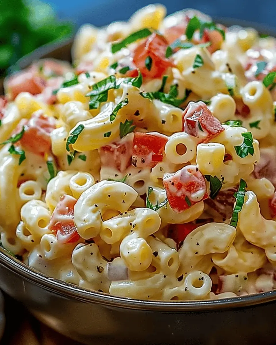 BLT Macaroni Salad Recipe
