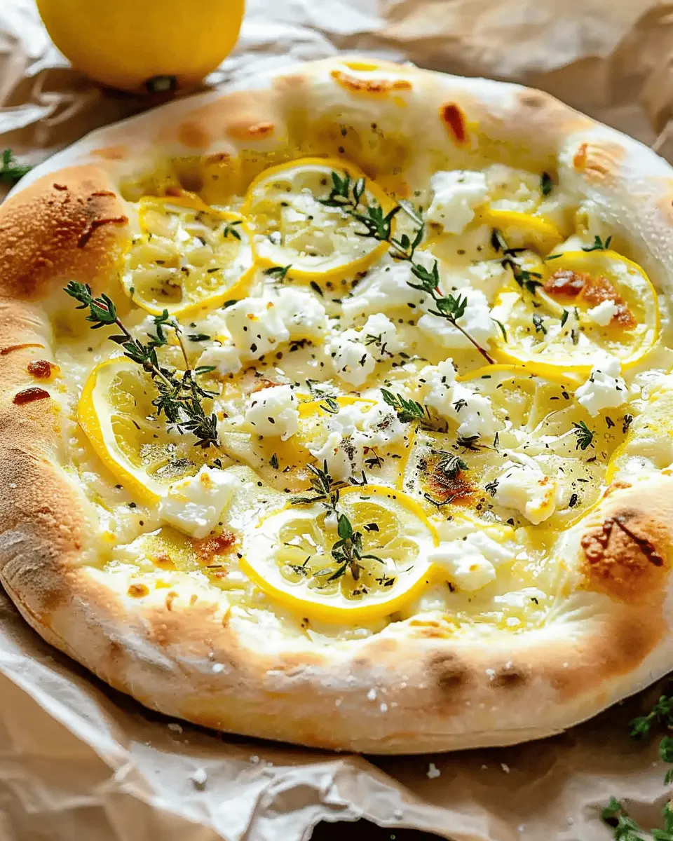 Lemon Pizza