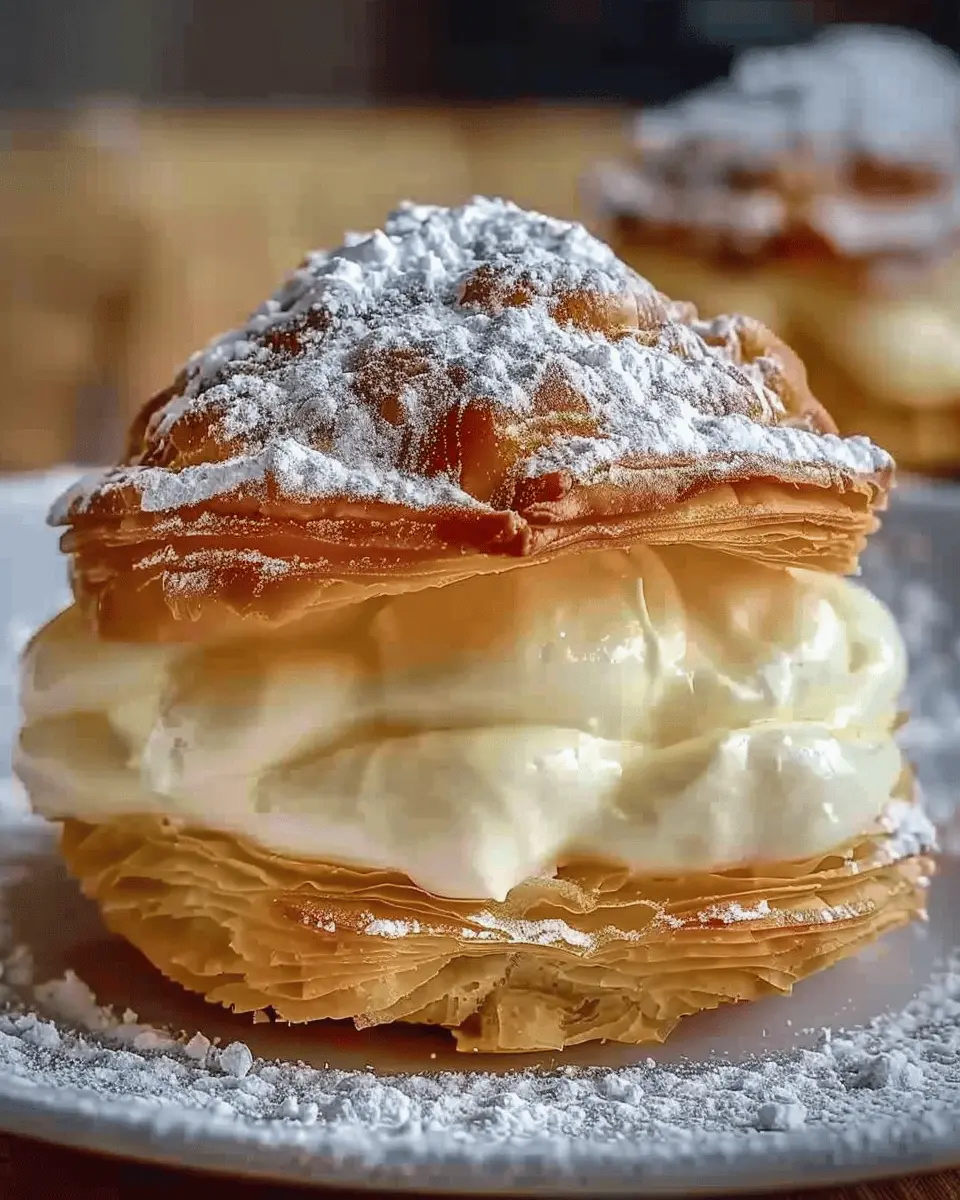 Special Italian Cream Puffs