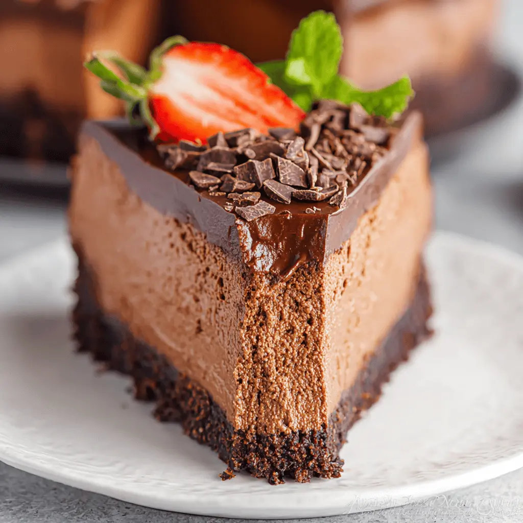 Chocolate Cheesecake