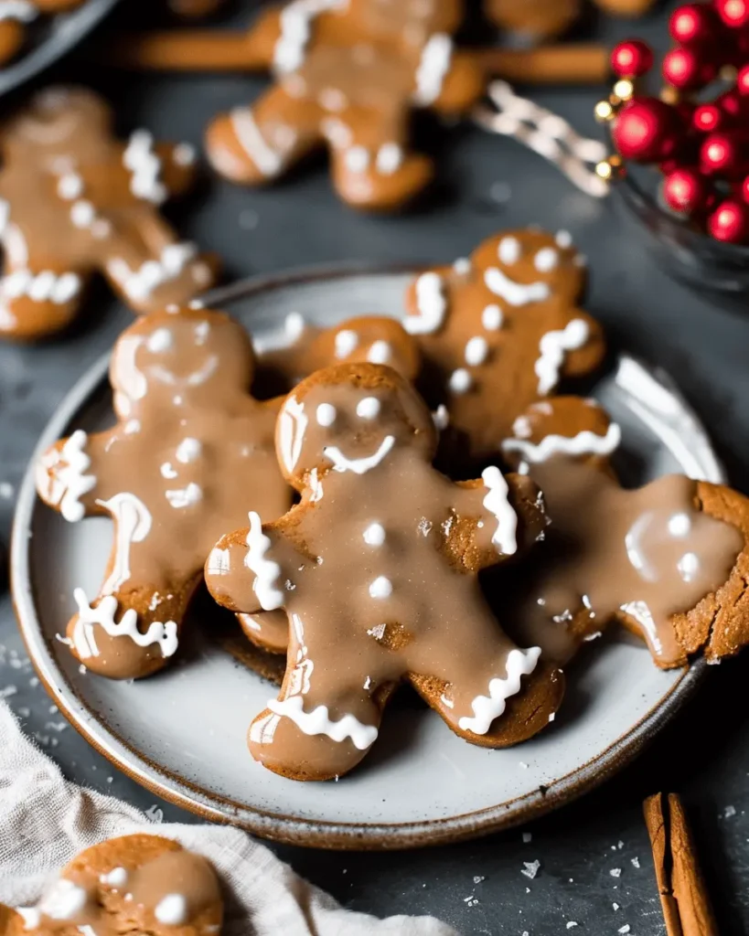 Chewy Gingerbread Man Cookies