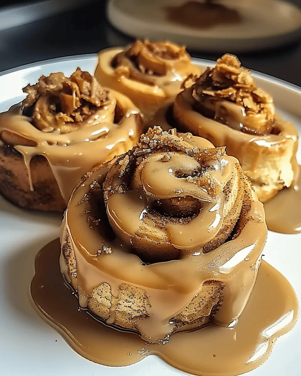 Biscoff Cookie Butter Cinnamon Rolls