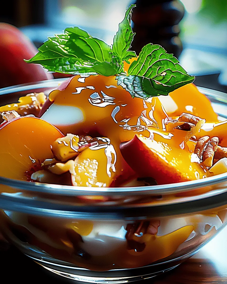 Millionaire Peach Salad