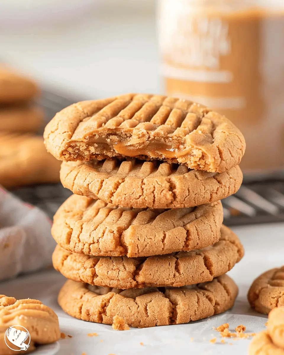 3 Ingredient Peanut Butter Cookies