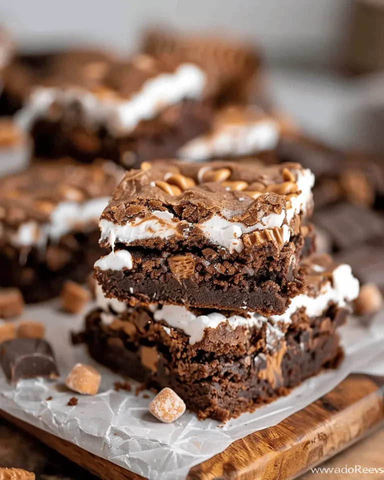 Reese’s Marshmallow Brownies
