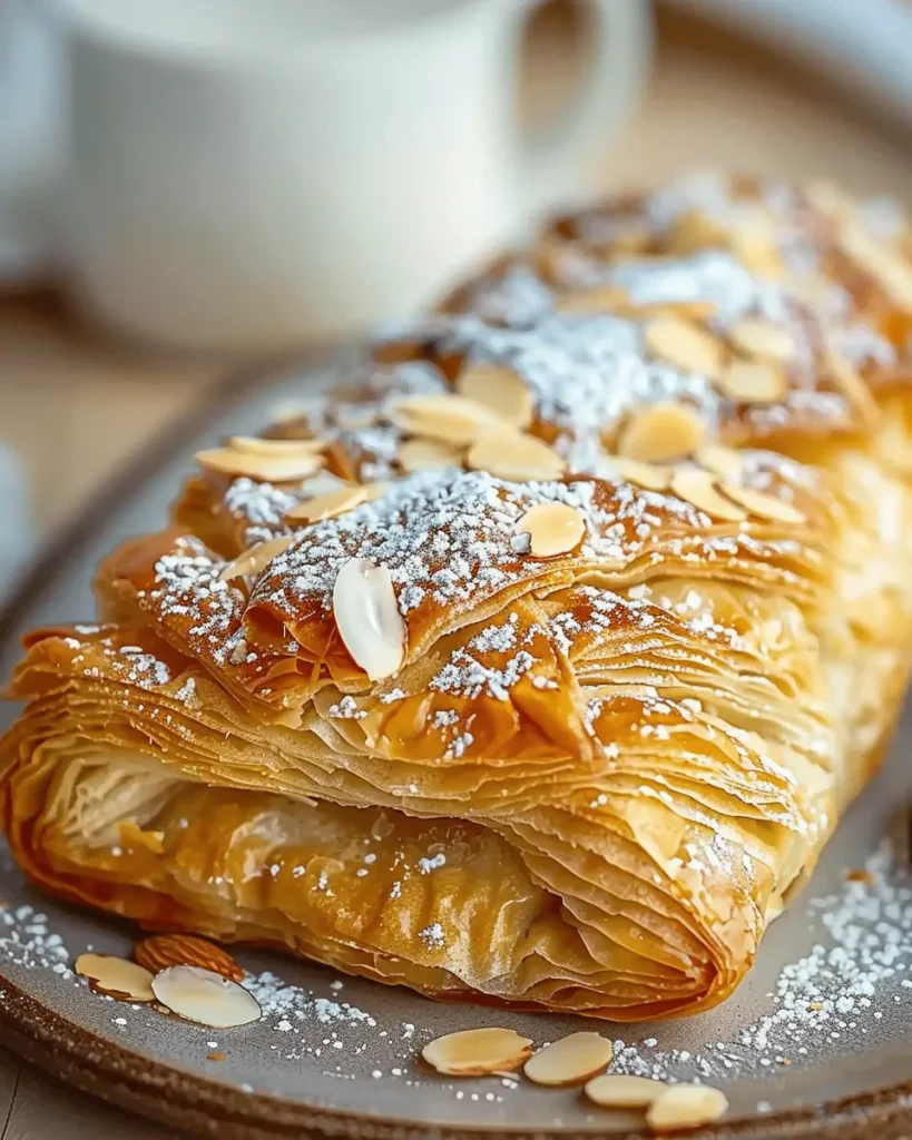 Flaky Sweet Almond Pastry