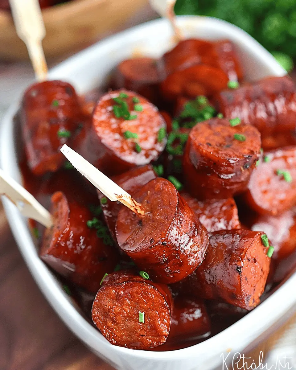 Slow Cooker Kielbasa Bites