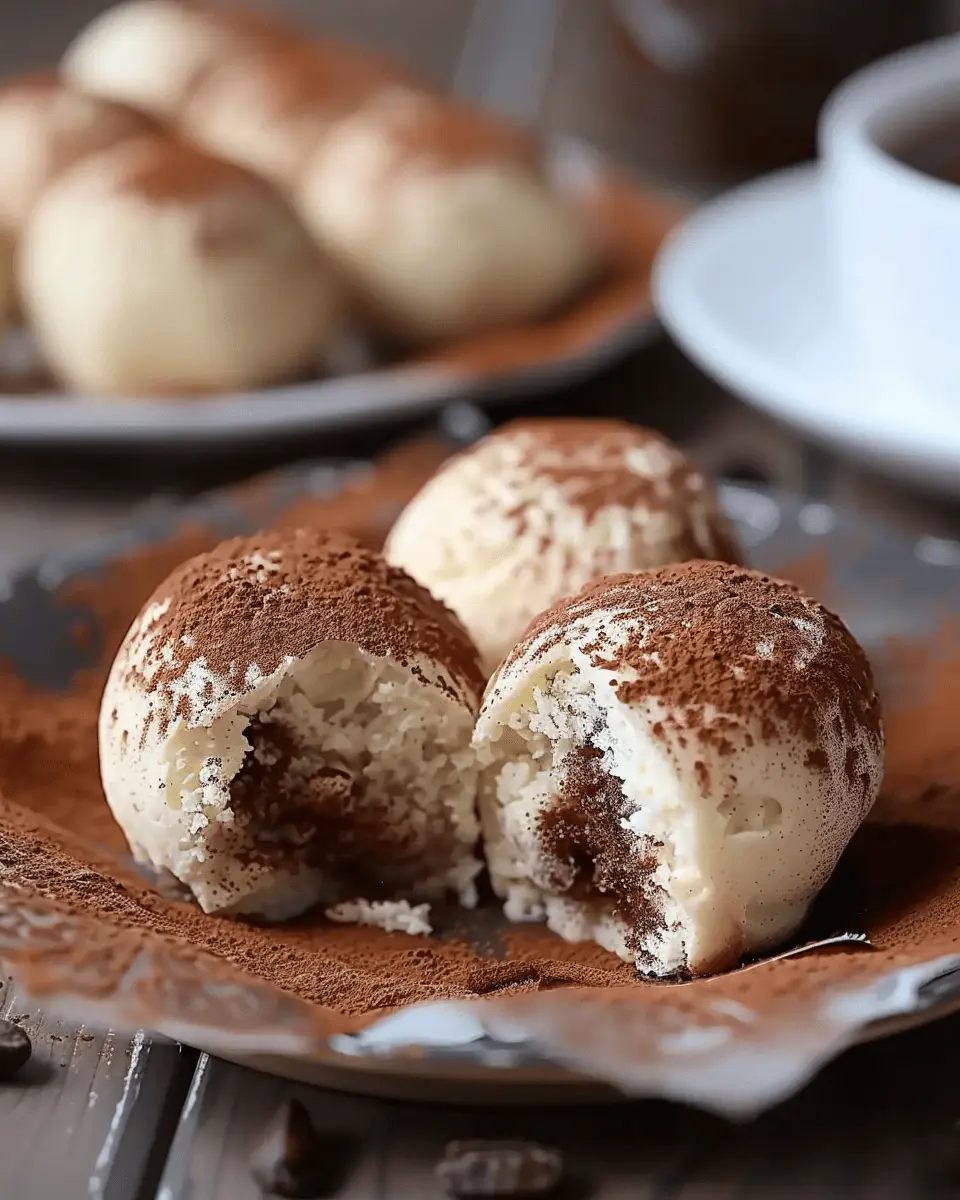 Tiramisu Balls