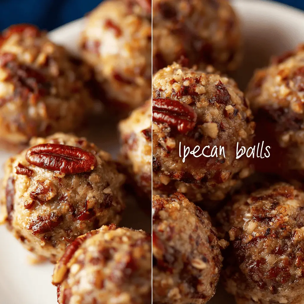 4-ingredient pecan balls