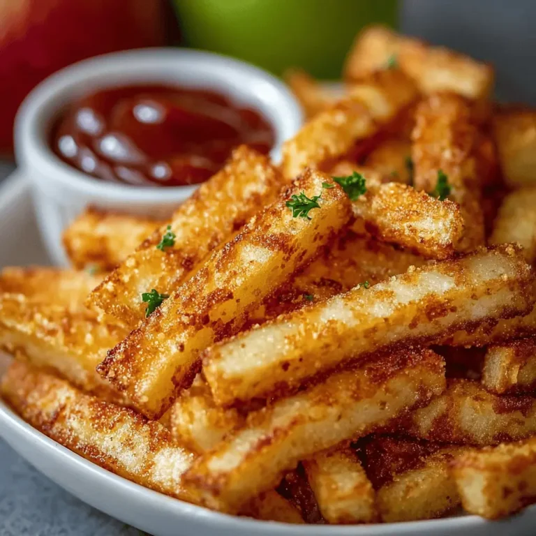 Crispy Air Fryer Apple Fries
