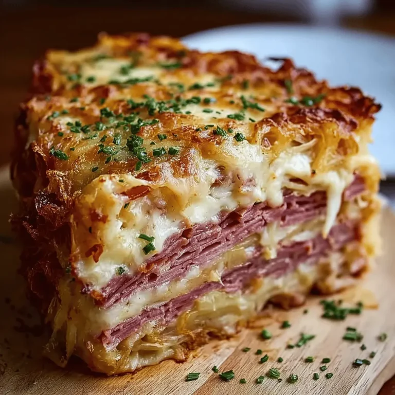 Savory Reuben Bake
