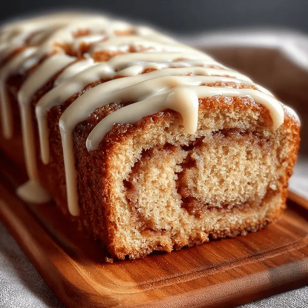 Dollywood Cinnamon Bread with Icing
