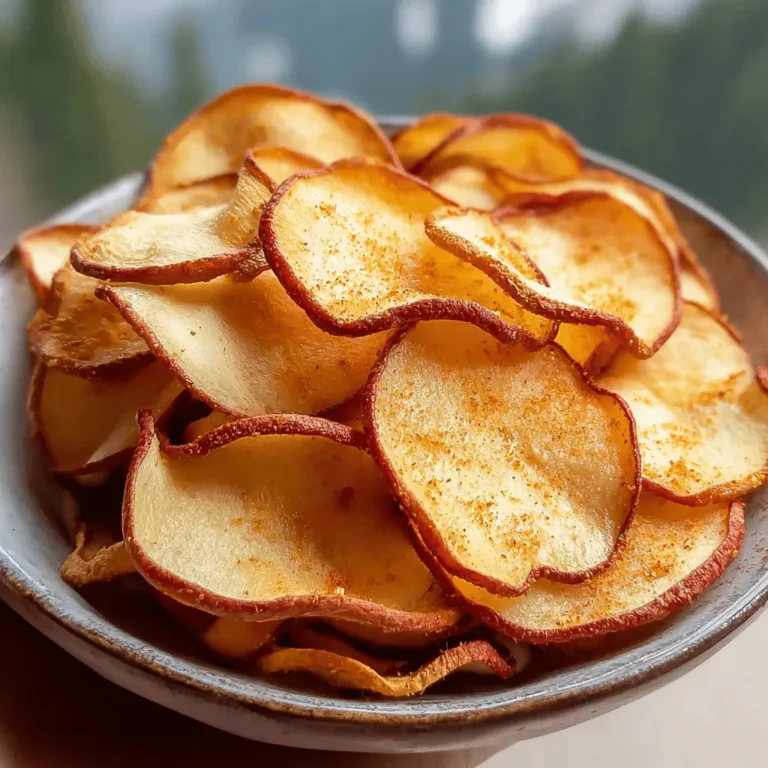 Air Fryer Apple Chips
